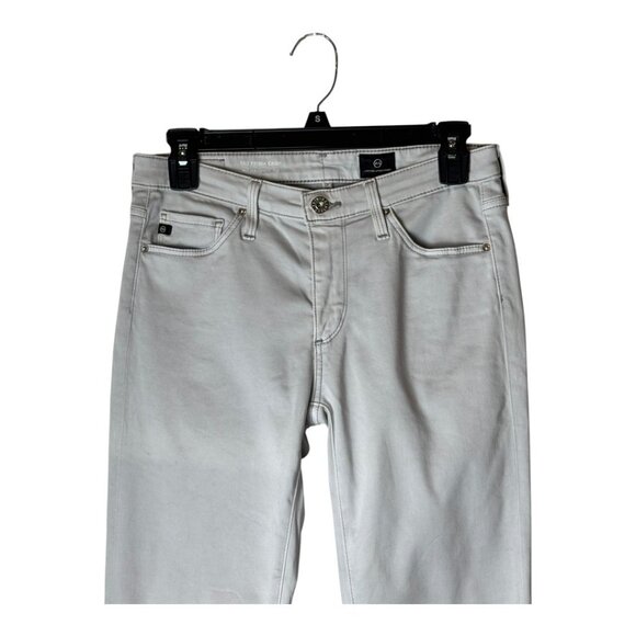 AG Adriano Goldschmied Jeans Women 26 Gray The Prima Mid Rise Cigarette Crop‎ - Picture 3 of 10